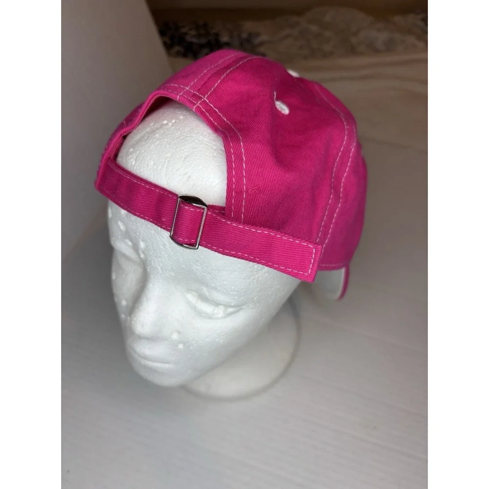 Support The Cure Breast Cancer Pink Ribbon Hat